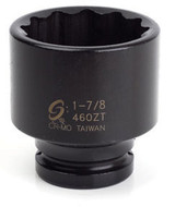 3/4" Drive, 12 Pt. Thin Wall Impact Socket, 1-7/8" 460ZT