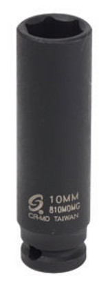 1/4" Dr. x 10mm, Magnetic Deep 810MDMG