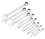 SAE Ratcheting Combination Wrench Set, 13 pc 17354
