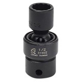 3/8" Dr 12 Pt. Universal Impact Socket, 1/2" 316UZ