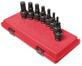 1/2" Drive Metric Universal Hex Drive Impact Socket Set, 8 Pc. 2749