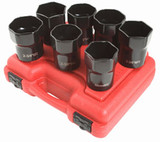 1/2" Drive,  Wheel Bearing Lock Nut Set, 7 Pc. 2847