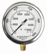 Pressure gauge- 1/4 NPTF threads 9659