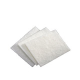 Bear-Tex® Non Abrasive 6" x 9" Scuff Pad, White 58001