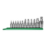 12 Pc Torx® Socket Bit Set 16013