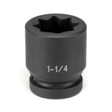 1" Drive x 1-1/2" 8 Point Standard Impact Socket 4548S