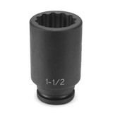 3/4'' Drive x 1–13/16'' 12 Point Deep Impact Socket 3158D