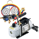 Vacuum Pump and R134a Manifold Gauge Set Assortment KIT6