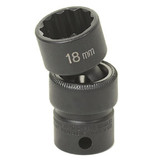 3/8" Drive x 8mm 12 Point Standard Universal Socket 1108UM