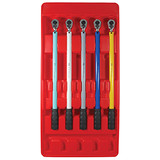 1/2" DR 5 PC PRESET TORQUE WRENCH SET 42005