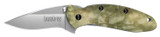 Ken Onion Camo Scallion Folding Knife w/ SpeedSafe 1620C