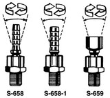 1/4" M. x 1/4" Barb Swivel S658