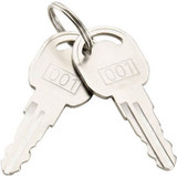 Replacement Keys For Outer Door of Global Industrial Narcotics Cabinet 436951 2p