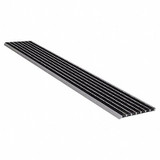 Wooster Products Stair Nosing,Black,60in W,Extruded Alum 141BLA5