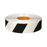 Mighty Line Floor Tape,Black/White,3 inx100 ft,Roll 3RWCHV