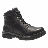 Wolverine 6-Inch Work Boot,M,10,Black,PR W04714