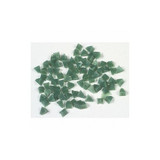 Raytech Plastic Media,Pyramid, Green,1/4"  41-119