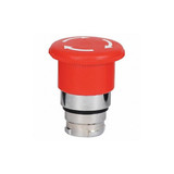 Dayton Mushroom Head Push Button, Red, 22mm 30G120