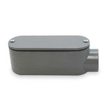 Cantex Conduit Outlet Body,PVC,Trade Size 3/4in 5133152