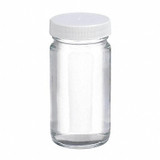 Wheaton Bottle,102 mm H,Clear,51 mm Dia,PK24 W217002