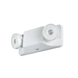 Dual-Lite LED Emrg Lght,Plst,Nick-Mtl Hydr,1W,LED EZ-2L