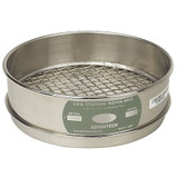 Advantech Sieve, 3/8", S/S, 8 In, Full Ht  3/8"SS8F