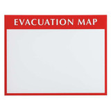 Brady Evacuation Map Holder,13-1/2"H  102849