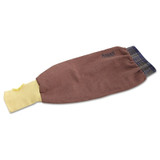 59-406 FR Kevlar Blend Sleeve, 22 in L, Slip On, One Size, Brown/Yellow/Blue