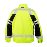 Kishigo Jacket,Lime,Polyester,Unisex,30" L,XL JS137-XL