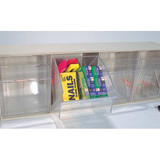 Quantum Storage Systems Tip-Out Bin,Ivory,Unfinished,13 7-8 in QTB302IV