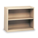 Tennsco Bookcase,28 in H,Champagne B-30CP