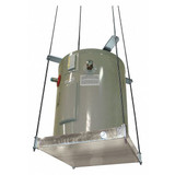 Sim Supply Suspended Water Heater Platform,50 gal  50-SWHP