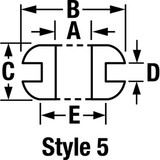 Manufacturer Varies Grommet,Buna-N,MS 35489-14,PK50 3MRK6