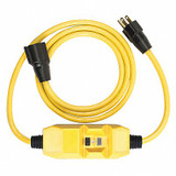 Southwire Line Cord GFCI,6.0 ft. Cord L,Yellow 26000016-3