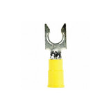 3m Fork Terminal,Lockng,#6 Stud,Yellow,PK25 LFV10-6Q