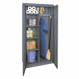 Sim Supply Storage Cabinet,78"x36"x18",Gray,5Shlv  1UEY7