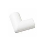 D-Line 90 Degree Flat Elbow,PVC FLFB2010W