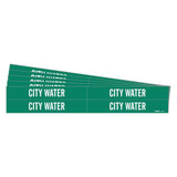 Brady Pipe Marker,PK5 7054-4-PK