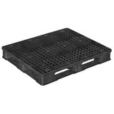 Sim Supply Pallet,5,000 lb.,48 In. L,40 In. W,Black  40X48 HD PP RACKO BLACK