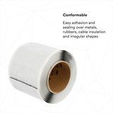 3m Insulating Elec Tape,3.75 inx10 ft,PK8 2229-3-3-4X10FT