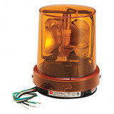 Vitalite Warning Light,Amber,LED,5-1/8" D 121SLED-120A-M1