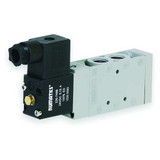Aventics Solenoid Air Con Valve,Four-Way,150 psi L12BA452O060T40