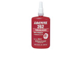 262 Threadlocker, Medium to High Strength, 250 mL, Up to 3/4 in Thread, Red