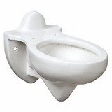 American Standard Toilet Bowl,Elongated,Wall,Flush Valve  3445L101.020