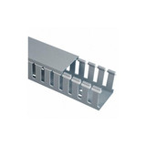 Panduit Wire Duct,Wide Slot,Gray,2.25 W x 4 D G2X4LG6-A