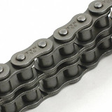 Tritan Roller Chain,10ft,Riveted Pin,Steel 06B-2 X 10FT