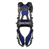 3m Dbi-Sala Harness,2XL,Gray,Quick-Connect,Polyester 1113244