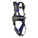 3m Dbi-Sala Harness,2XL,Gray,Quick-Connect,Polyester 1113244