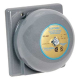 Edwards Signaling Bell,6VDC,0.250A,Gray 435-6C1