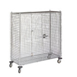 Sim Supply Wire Security Cart,900 lb.,60 In. L  1ECH1